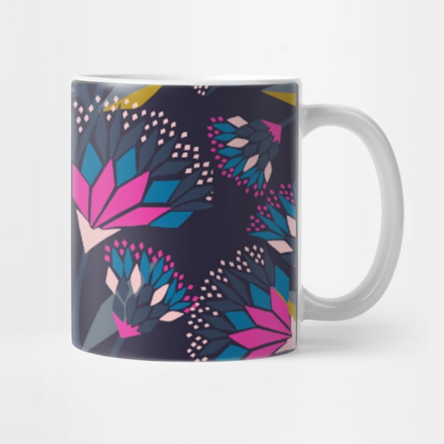 abstract flowers by PREMIUMSHOP